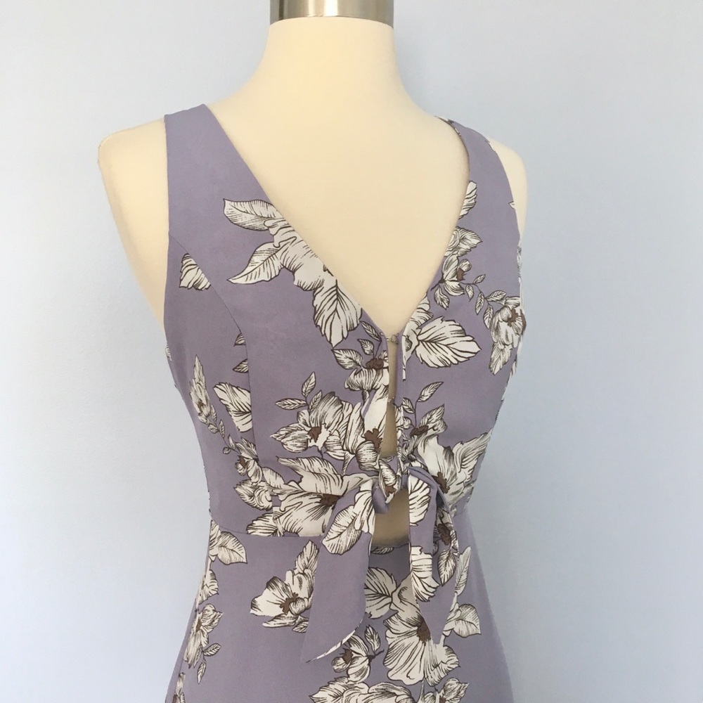 Gianni Bini Carla Tie Front Dress, NWT, Floral - Picture 3 of 8